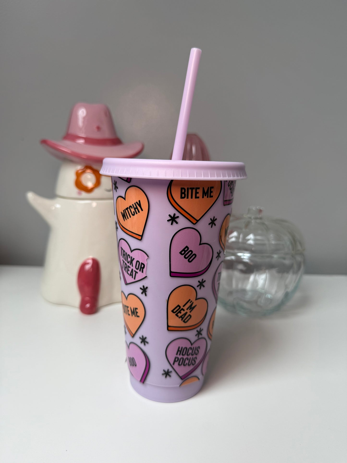 Halloween Love Hearts Oopsie Tumbler