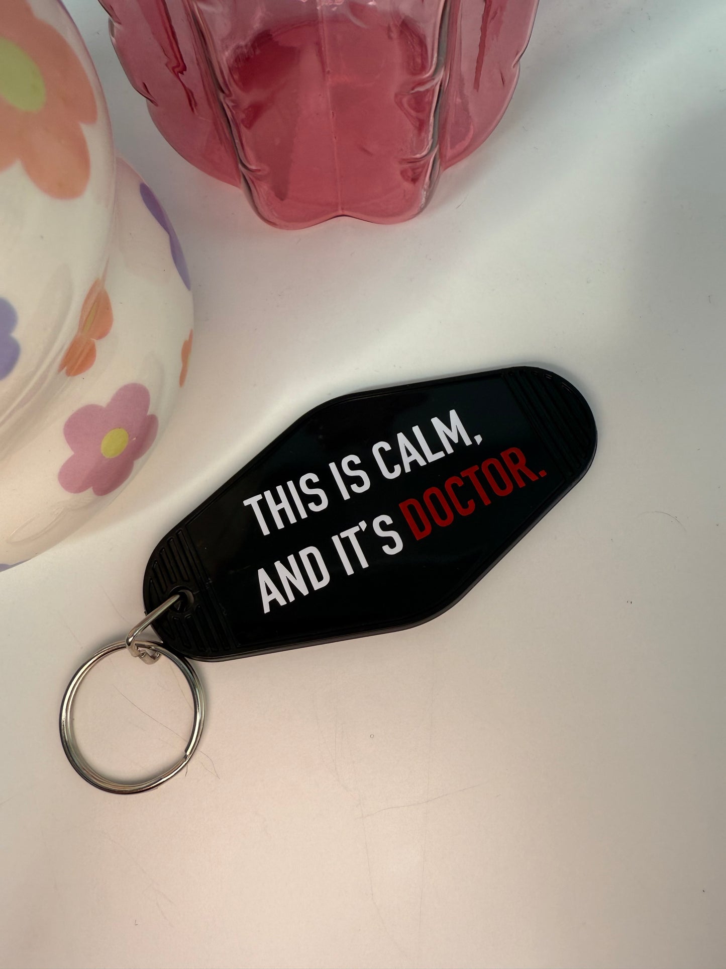 This Is Calm, And It’s Doctor Keyring