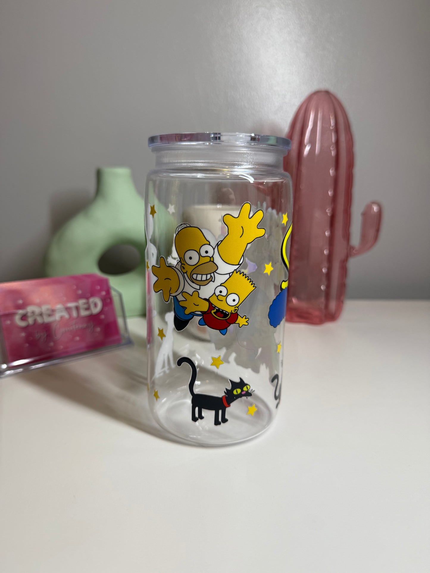 The Simpsons Plastic Cup