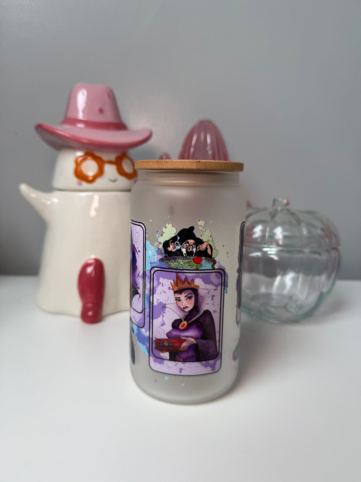 Disney Villains Glass Can