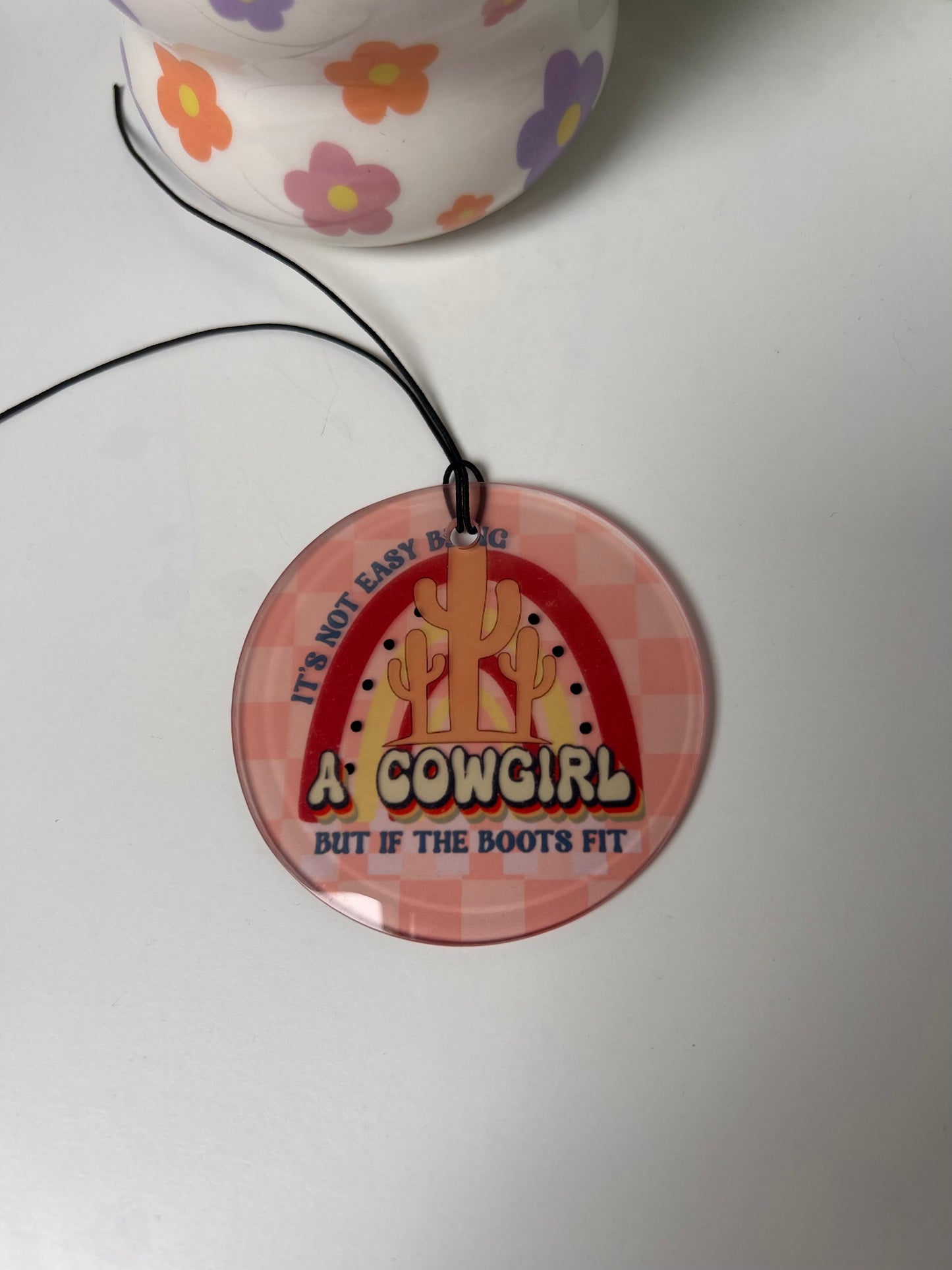 If The Boot Fits Car Charm