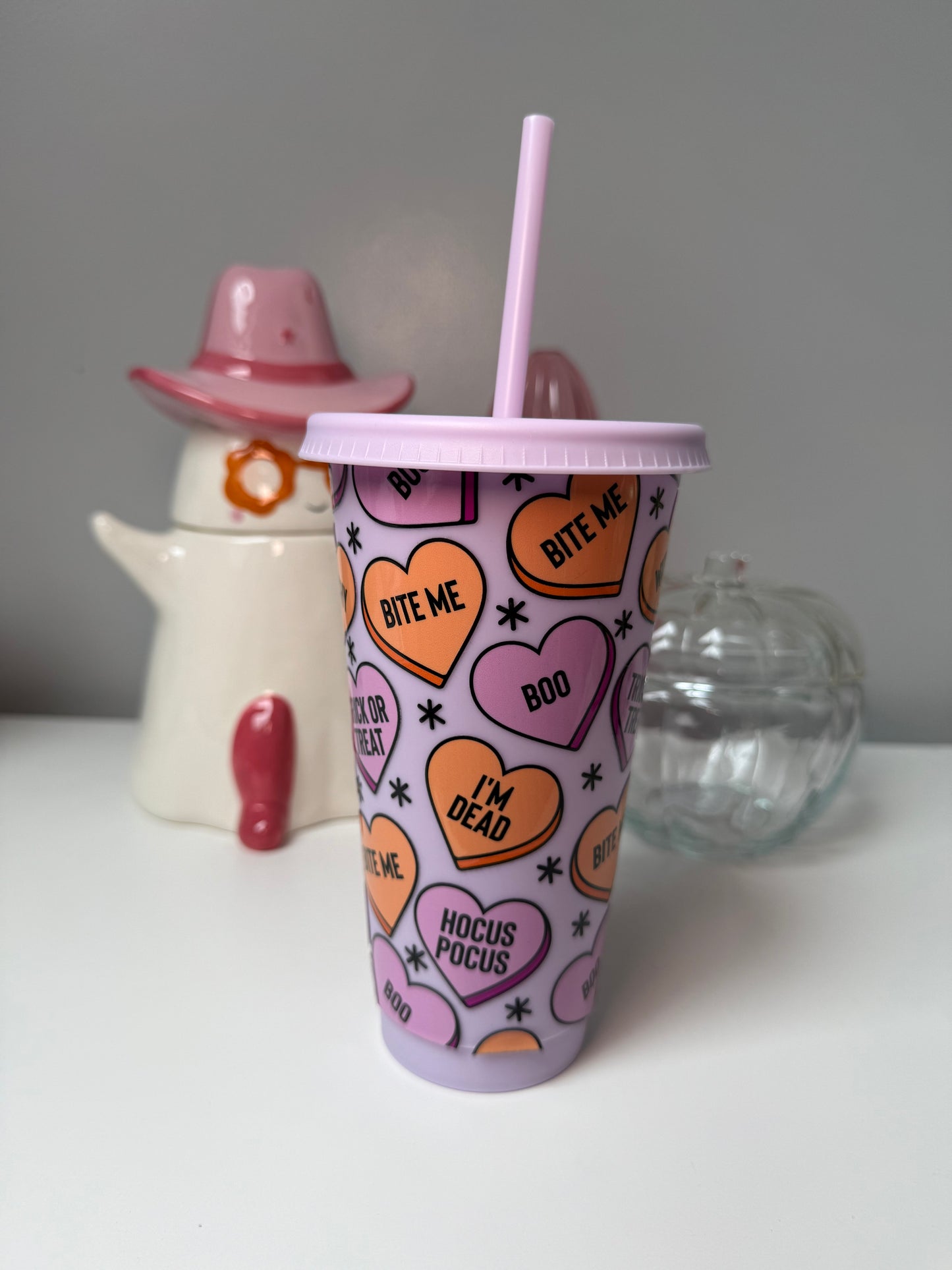 Halloween Love Hearts Oopsie Tumbler