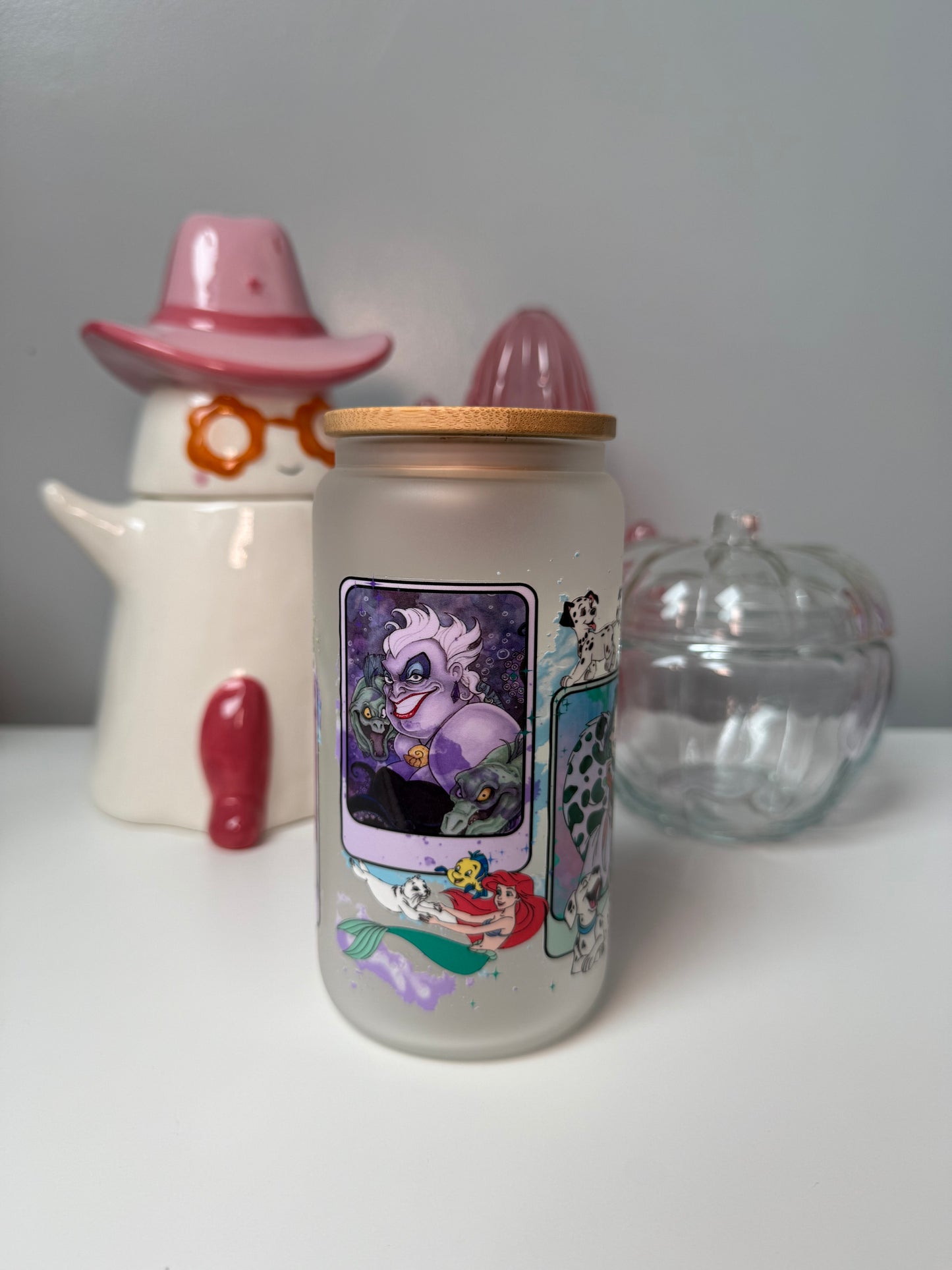 Disney Villains Glass Can