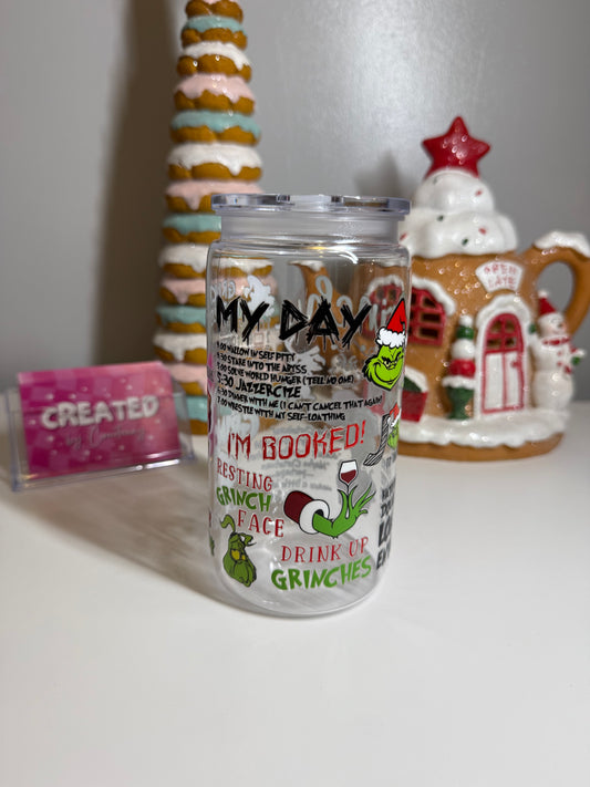 The Grinch Plastic Cup