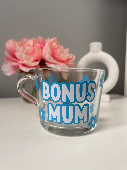 Bonus Mum Glass Mug