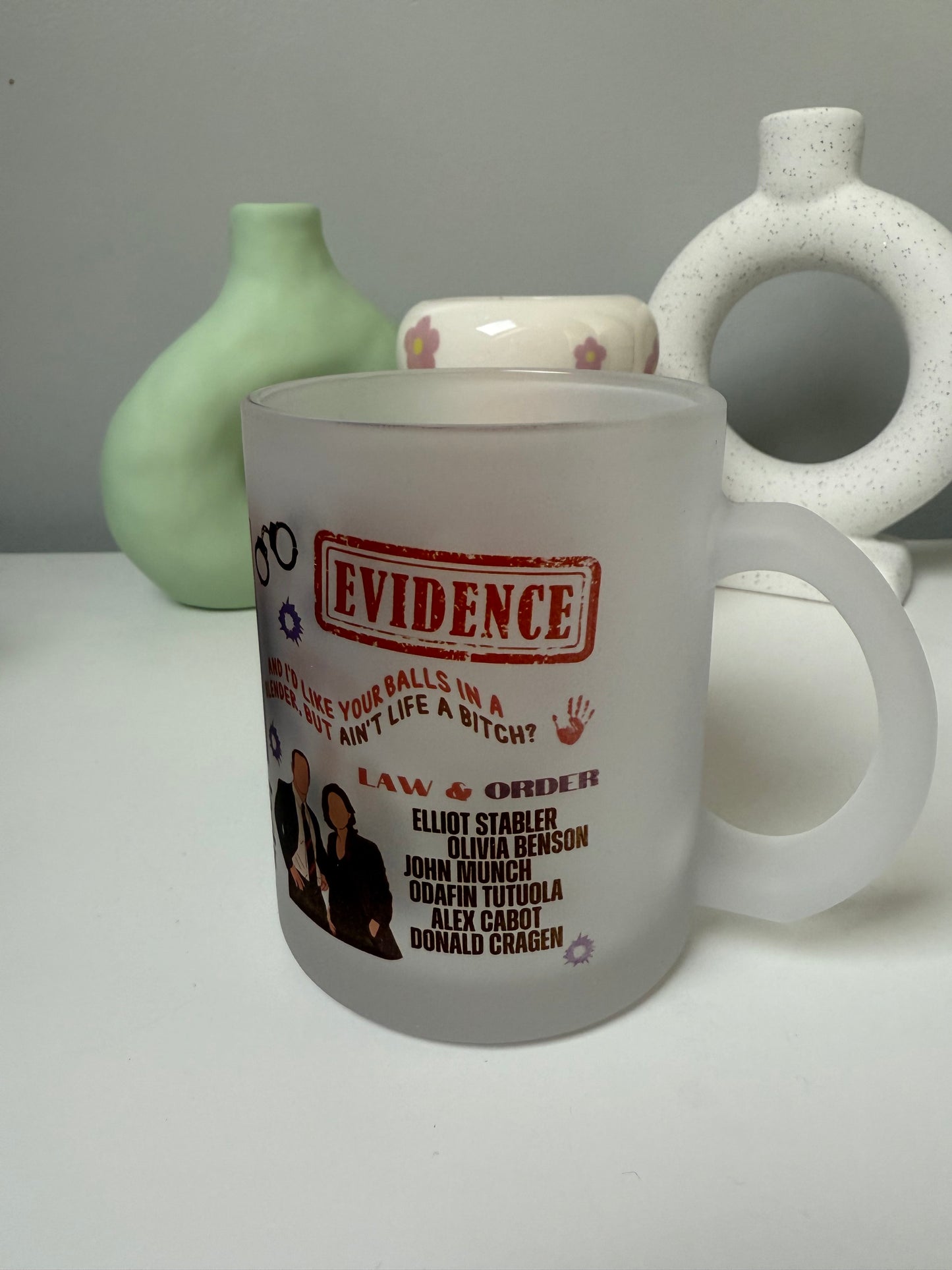 Law & Order SVU 11oz Frosted Mug