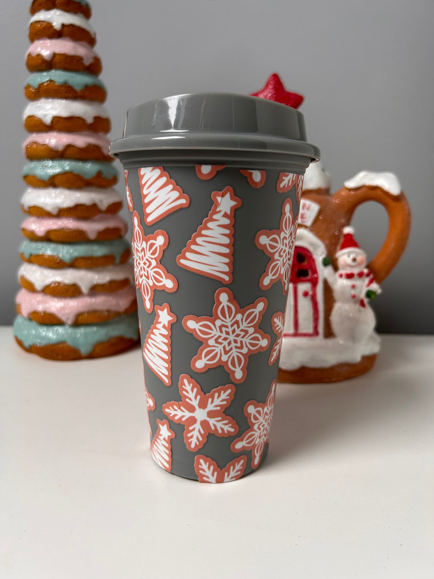 Christmas Cookie Oopsie Travel Cup