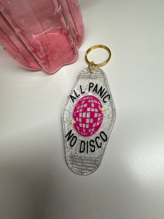 All Panic No Disco Keyring