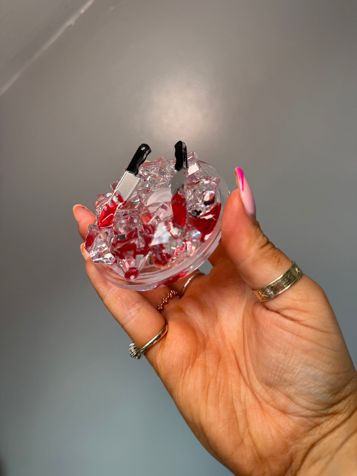 Knife Blood Drip Lid