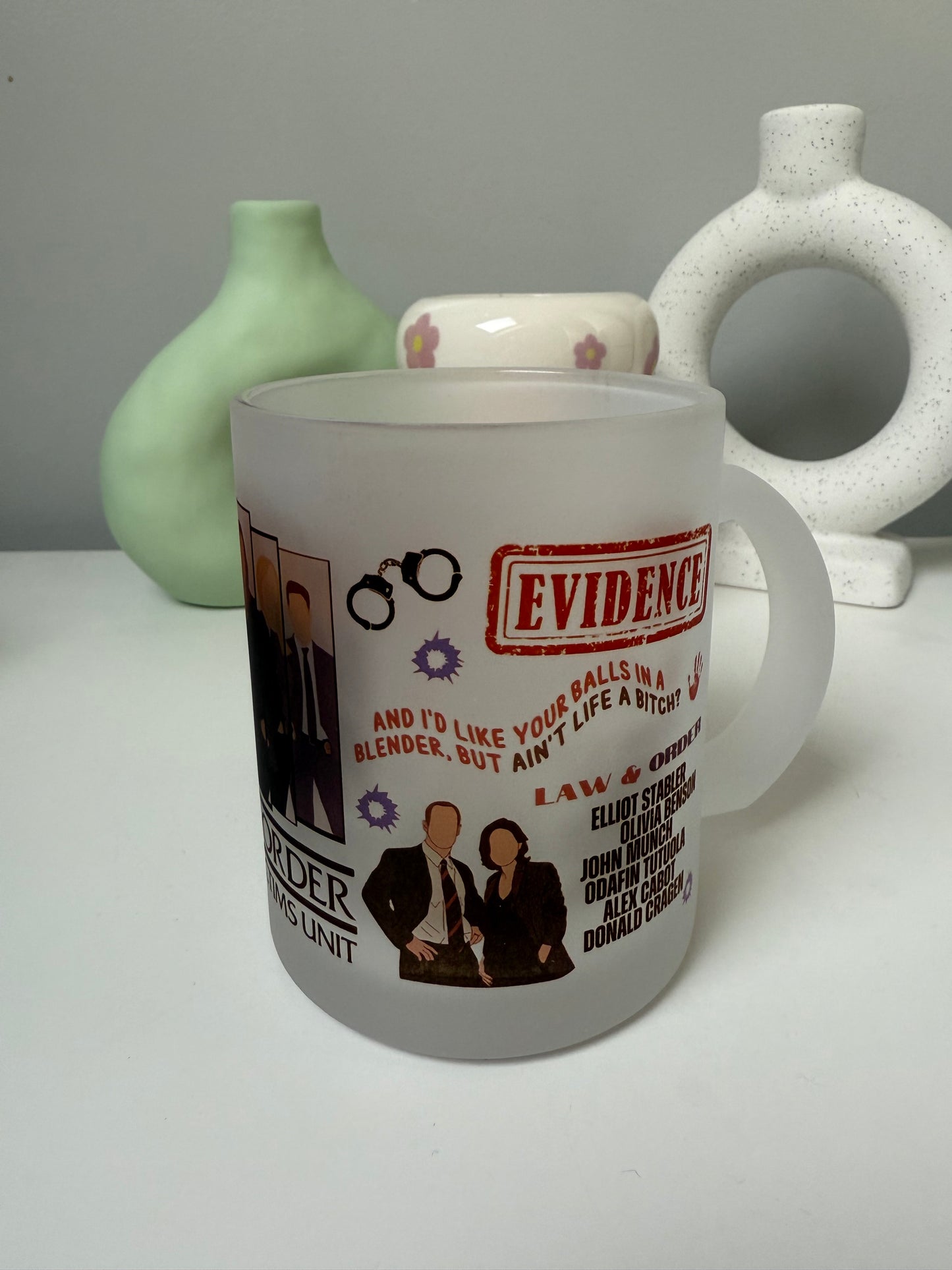 Law & Order SVU 11oz Frosted Mug