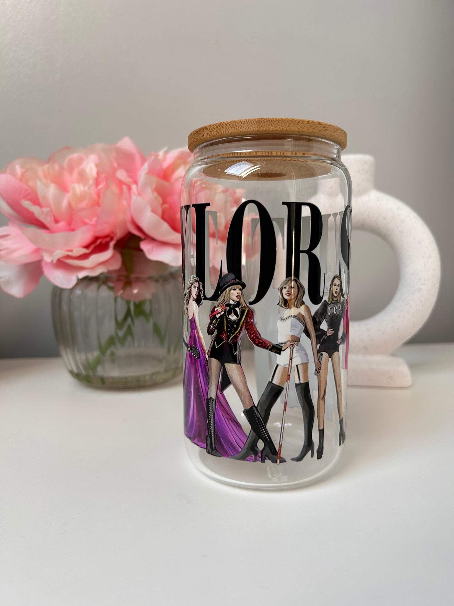 Taylor Swift Eras Glass Can