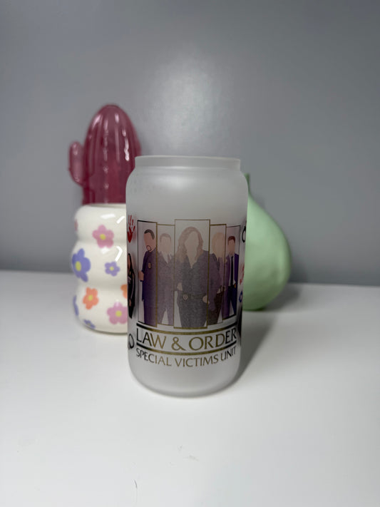 Law & Order SVU Oopsie Glass Can