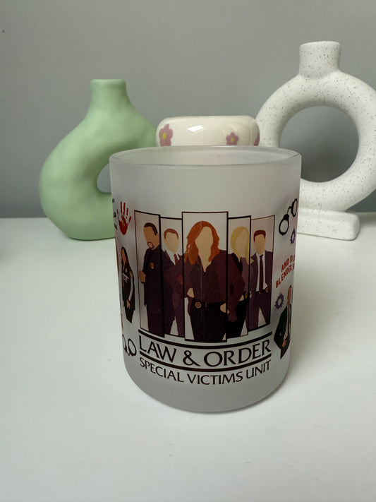 Law & Order SVU 11oz Frosted Mug