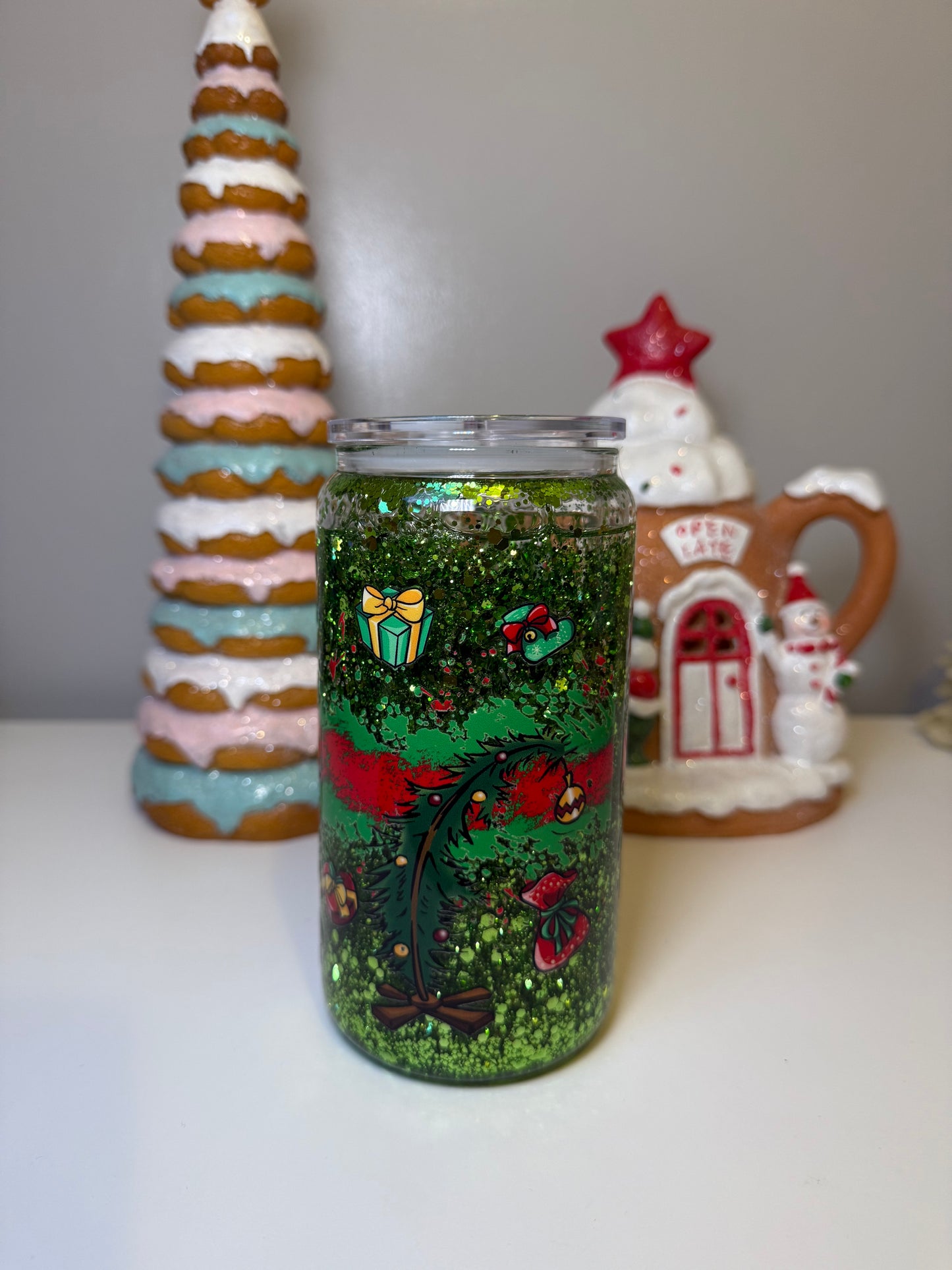 Am I the Drama? Snowglobe Glass Can