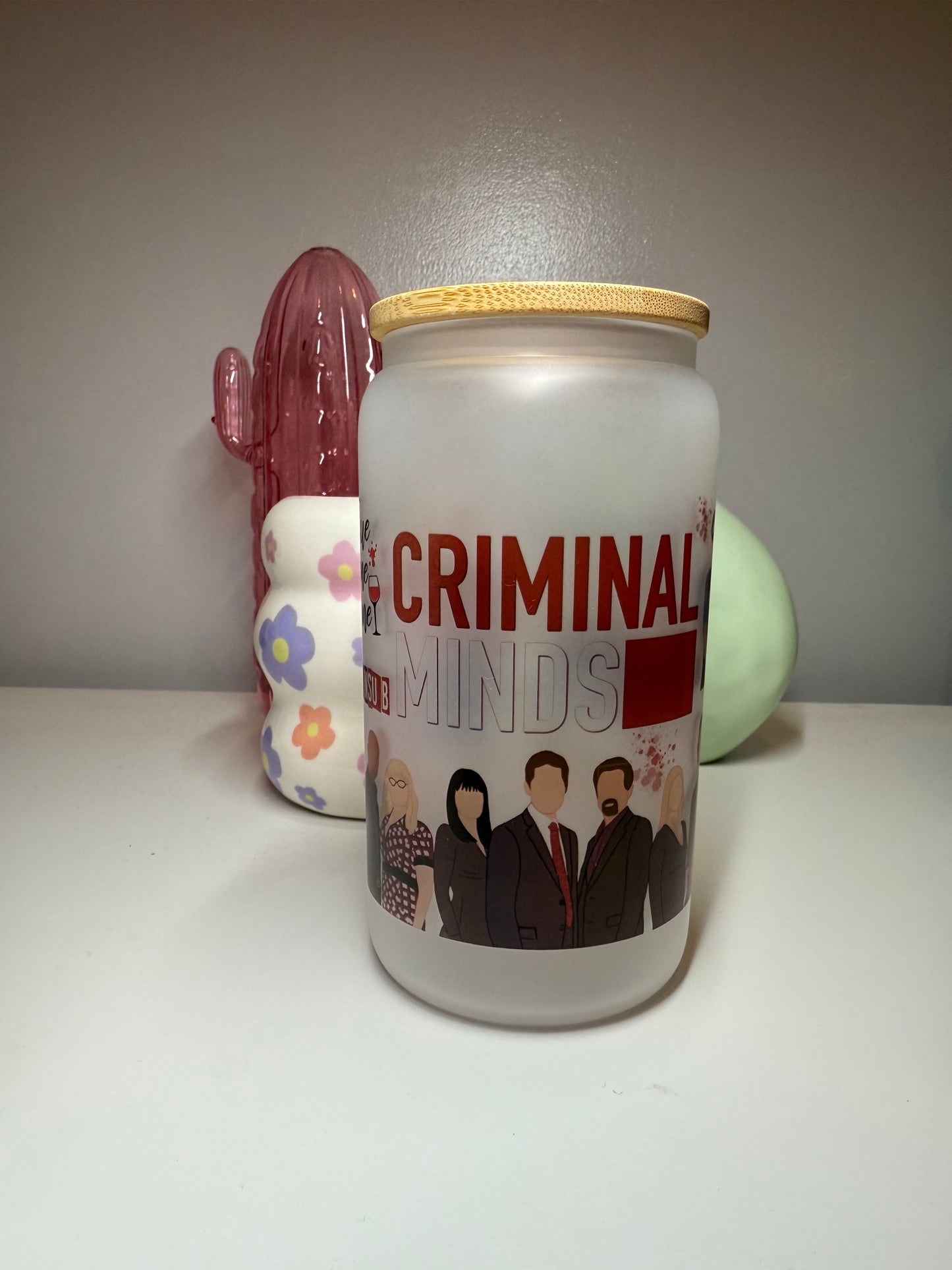 Criminal Minds Glass Can