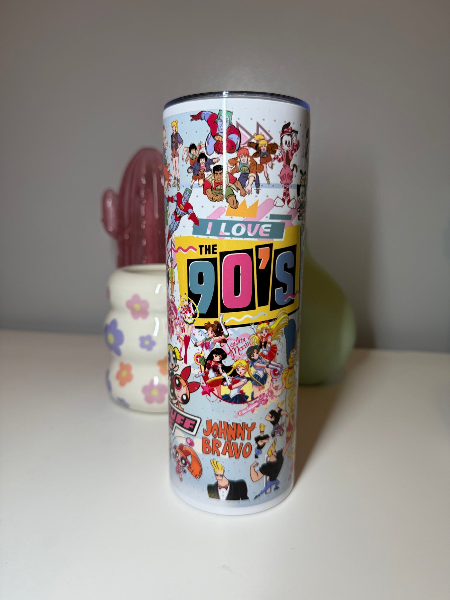 I Love The 90s Thermal Tumbler