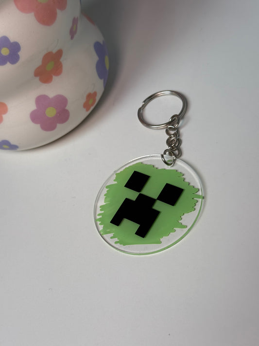 Minecraft Keyring