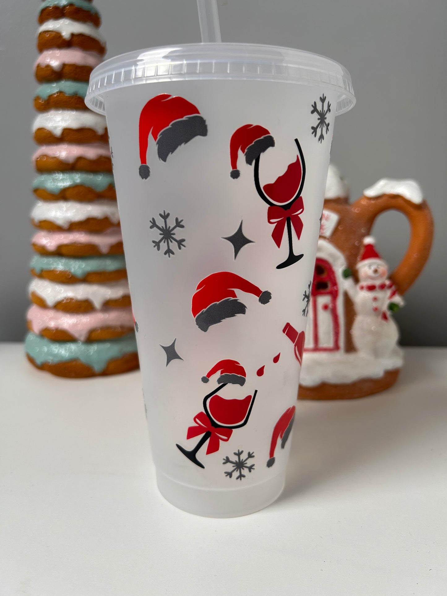 Christmas Red Wine Tumbler