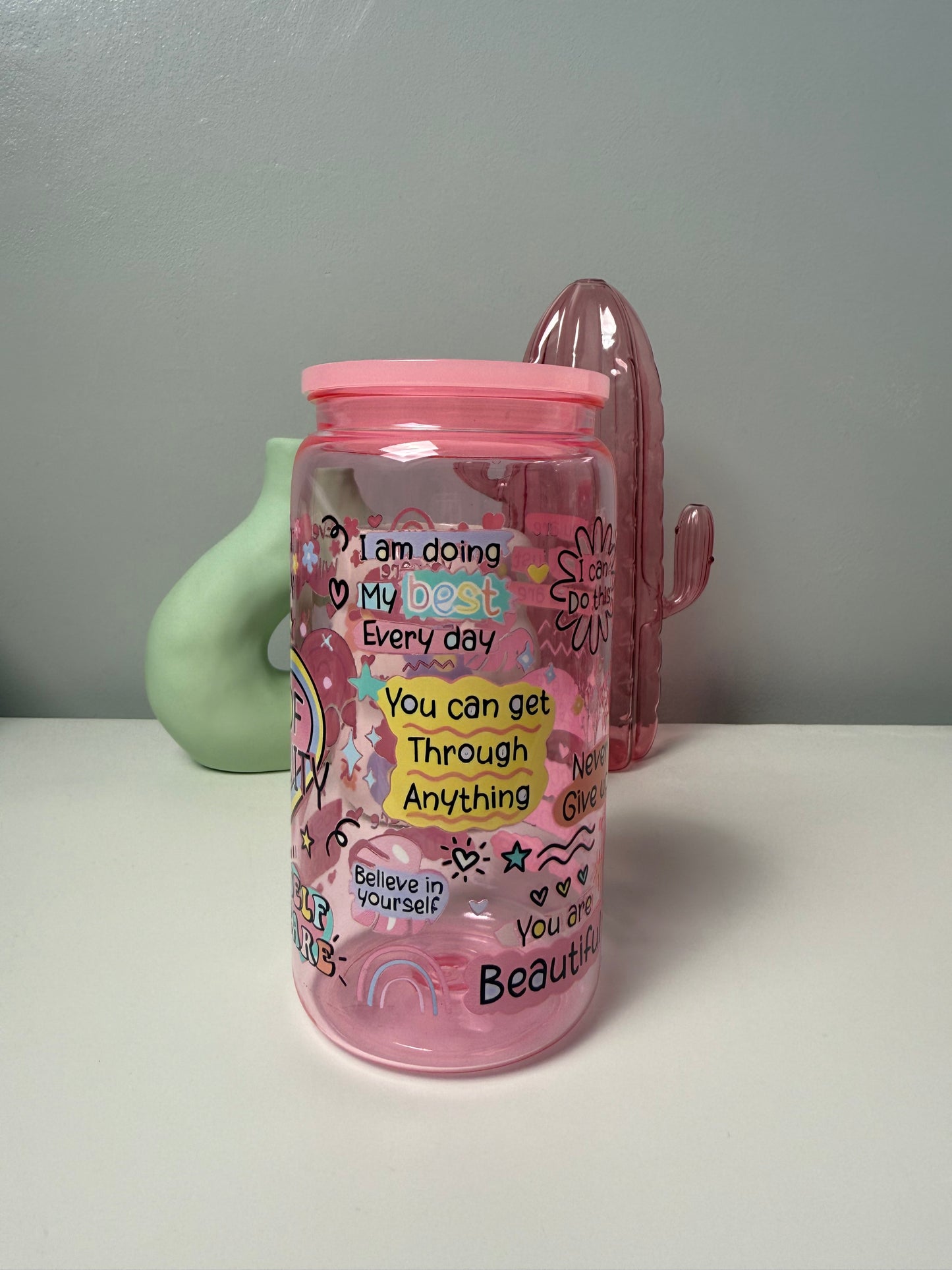 Cup of Positivity Plastic Libby Can