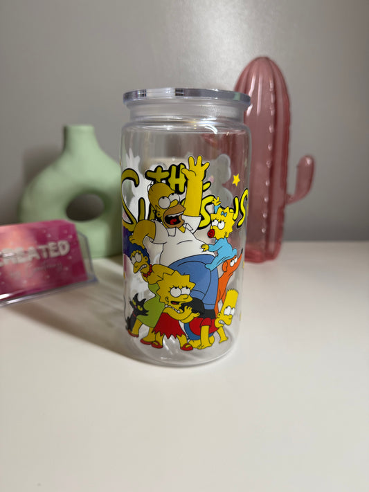 The Simpsons Plastic Cup
