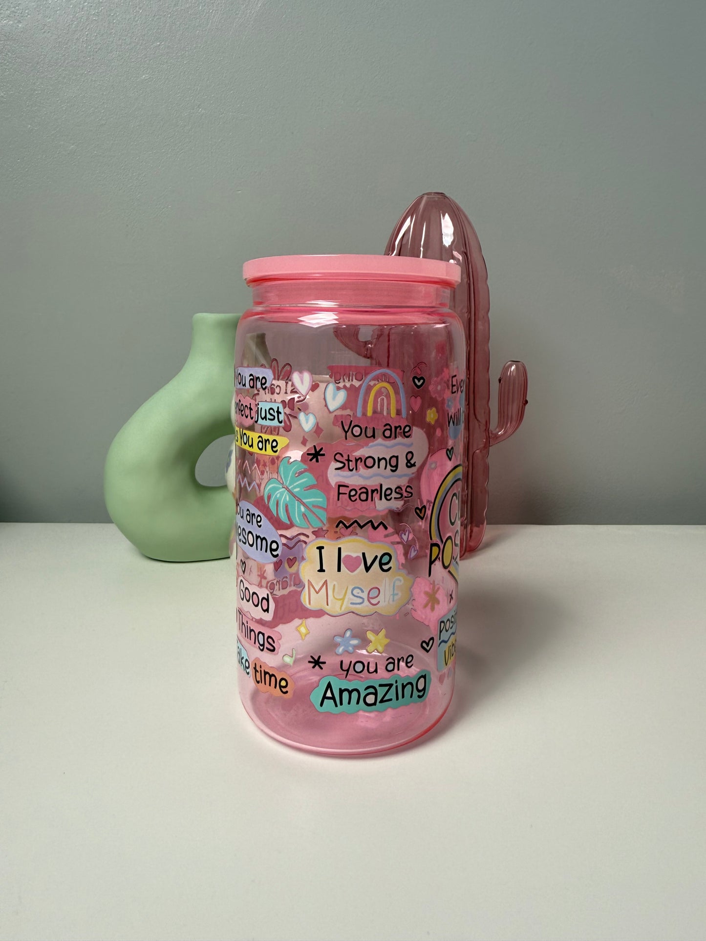 Cup of Positivity Plastic Libby Can