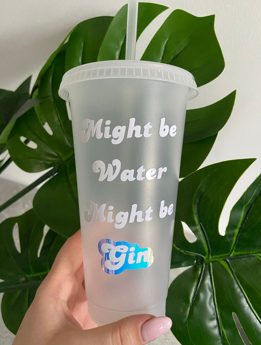 Might be Water Might be Gin Tumbler