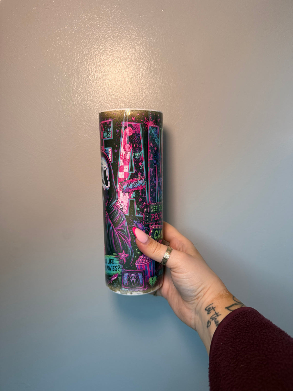 Scream Oopsie Tumbler