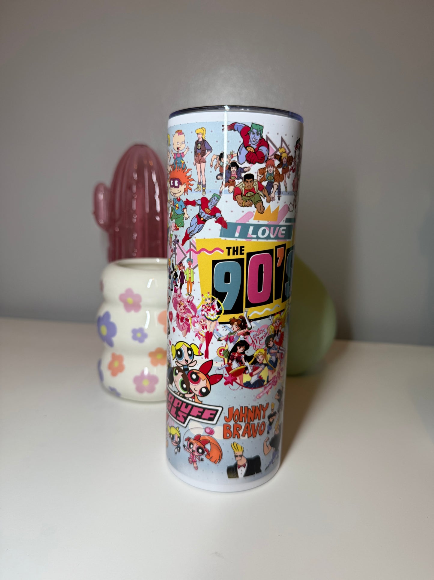 I Love The 90s Thermal Tumbler