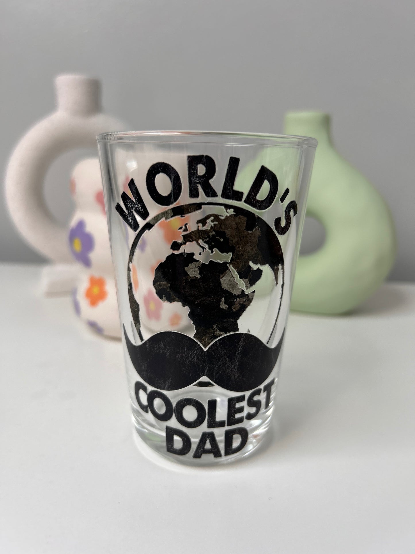 World’s Coolest Dad Glass