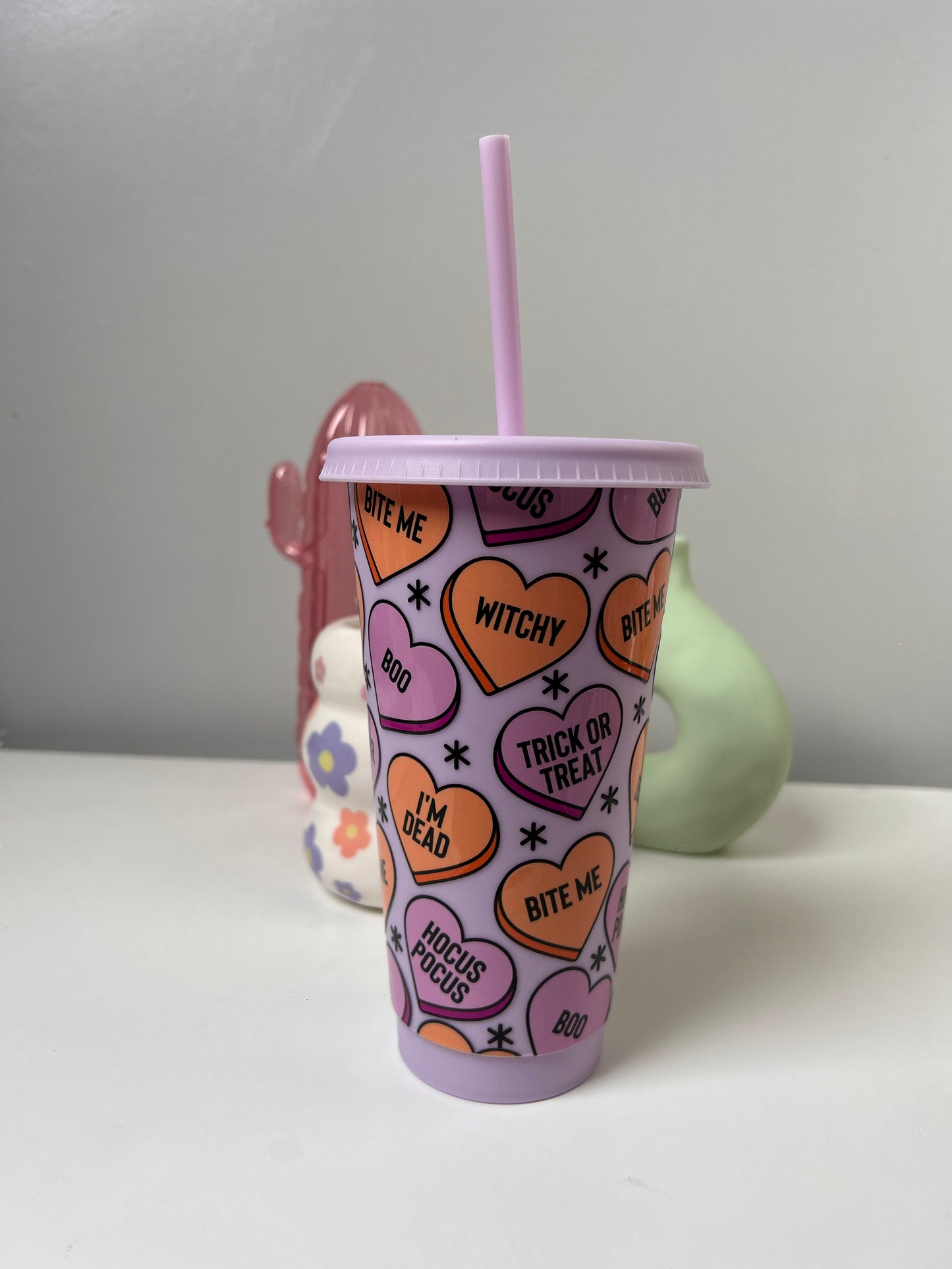 Halloween Love Hearts Oopsie Tumbler