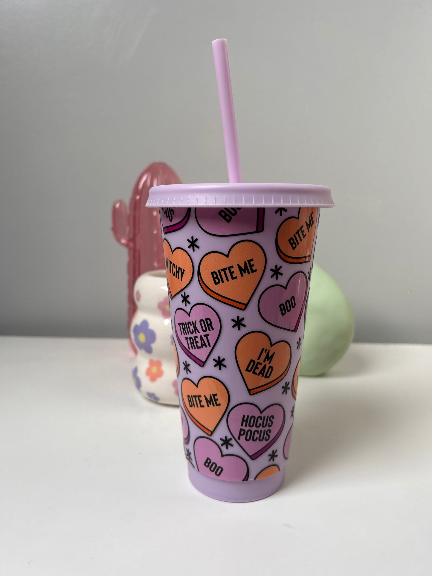 Halloween Love Hearts Oopsie Tumbler