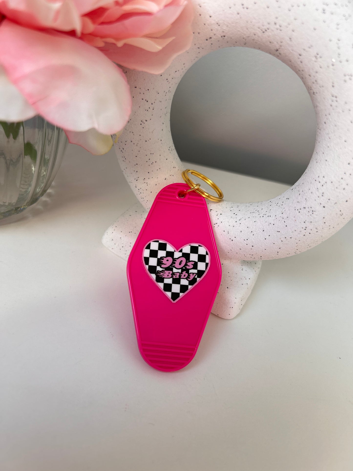 90s Baby Keyring